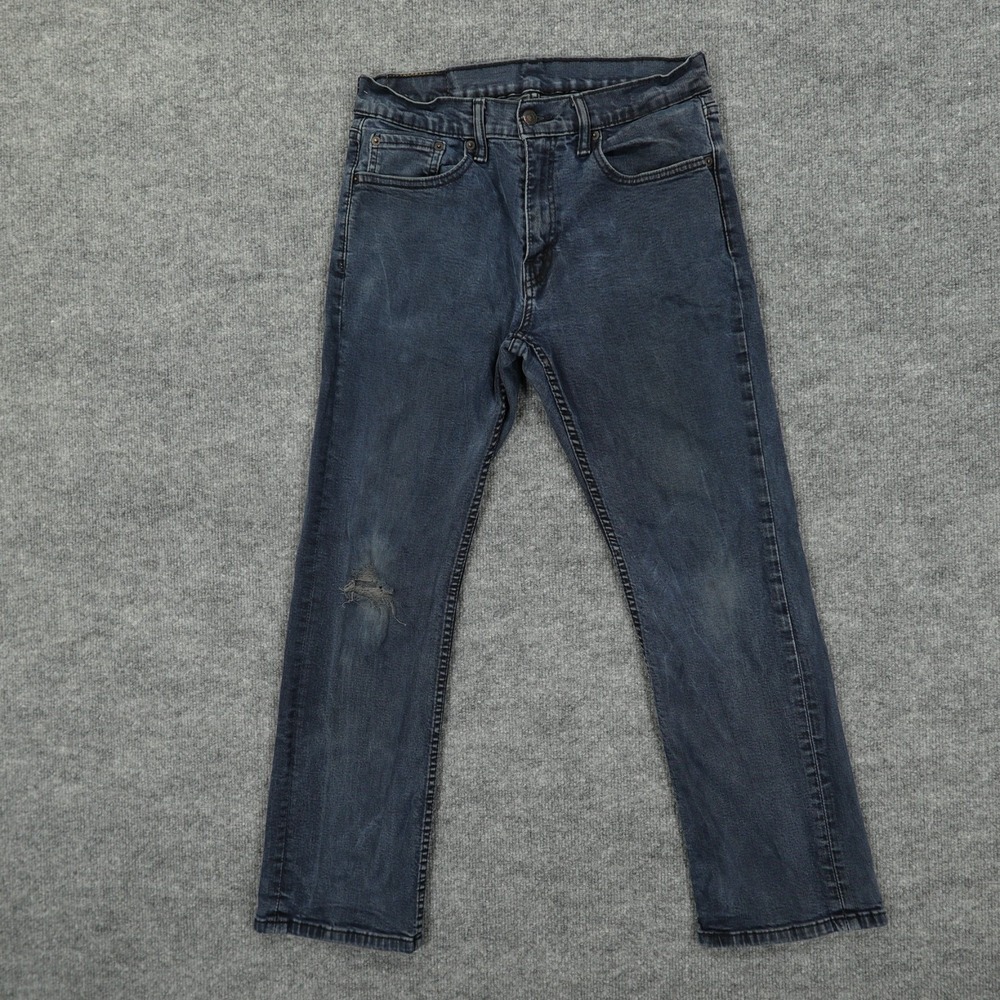 Levi's 511 Jeans Mens 30x30 Blue Slim Fit Stretch Dark Wash Casual Denim